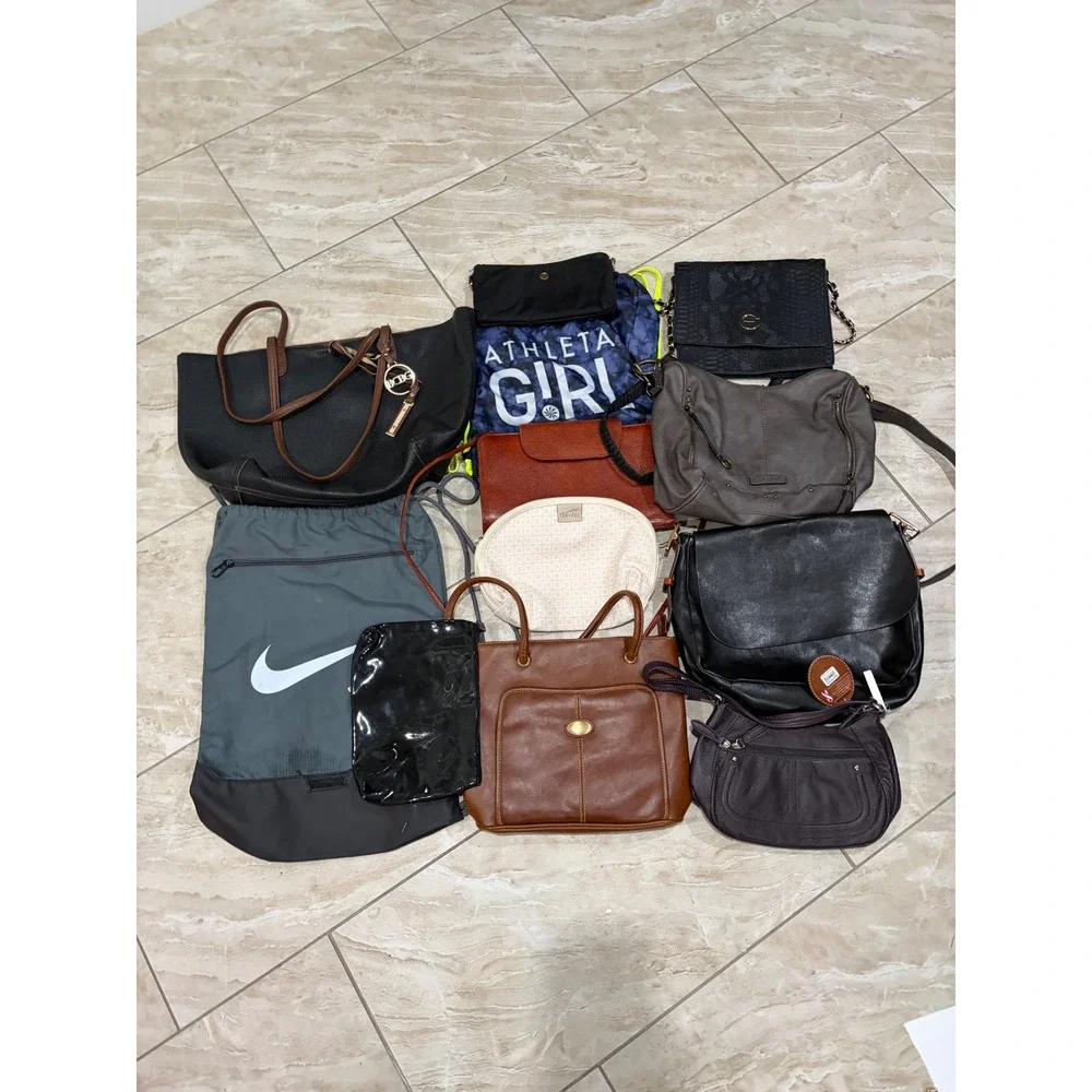 Kate Spade, Lululemon, Fossil Bag & Wallet Bundle 24 Pieces Wholesale Lot NWT